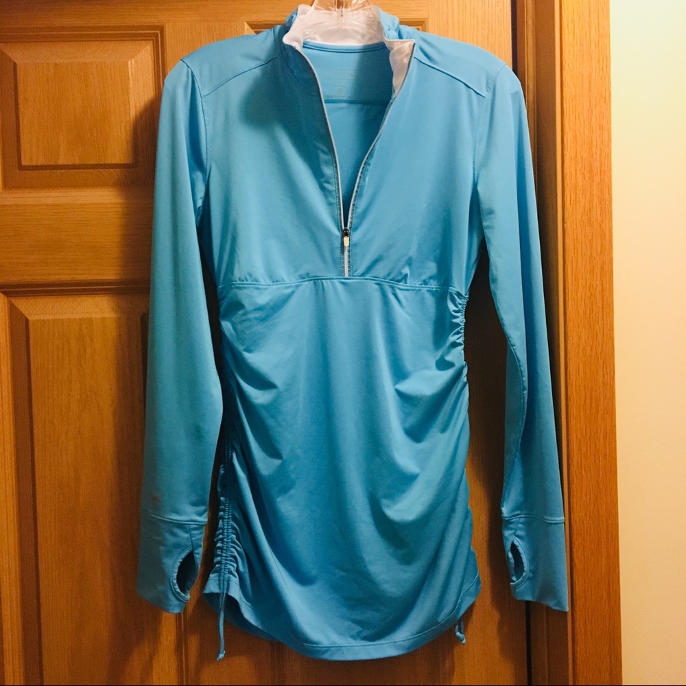 Athleta Quarter Zip Pullover sz Small💙